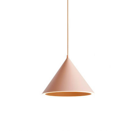 粉色馬卡龍圓錐形小吊燈-BNL00143