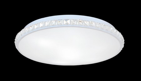 白色簡樸水晶吸頂燈-LS-7150-1