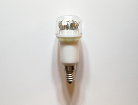 高亮度 E14 LED白光短燈泡-水晶燈專用