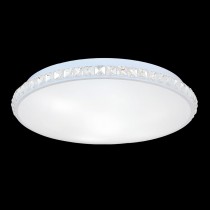 白色簡樸水晶吸頂燈-LS-7150-1