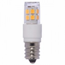 高亮度 E12 LED黃光短燈泡-神明燈專用