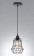 LOFT工業風復古鐵網單燈吊燈-LS-7055-3