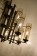 北歐風管琴電鍍玻璃12燈頭吊燈