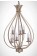 電鍍古銅經典款6燈燭光吊燈-BNL00077 