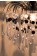 鍍鉻噴泉支架黑色壓克力珠吊燈-BNL00042 