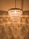 古銅色透明壓克力珠鐵框吊燈-BNL00033 