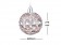 鍍鉻香檳色壓克力珠圓球吊燈-BNL00011 