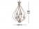 電鍍古銅經典款6燈燭光吊燈-BNL00077 